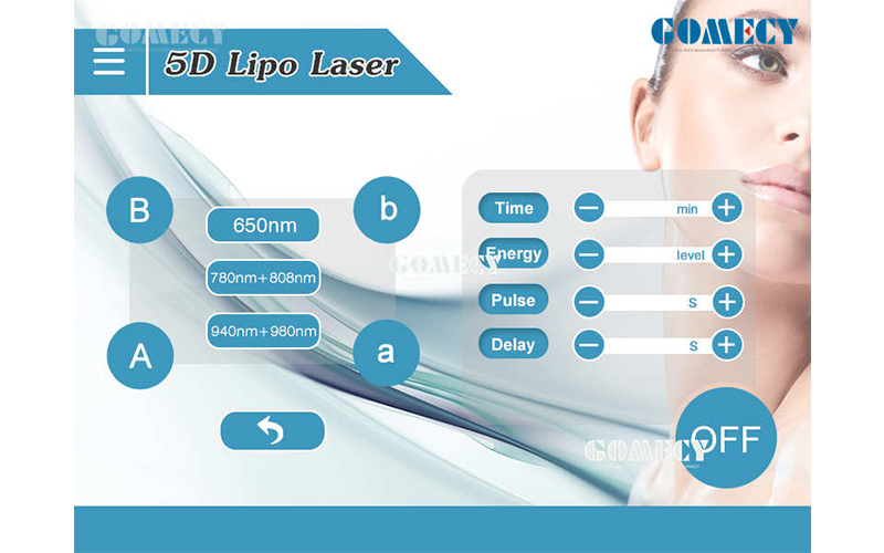 5D Lipo laser slimming machine