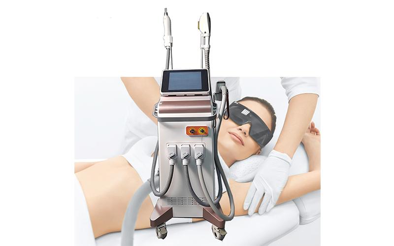 4 In1 Hair Removal Diode Laser Tattoo Removal Q Switched Nd Yag Laser 755 808 1064nm Hair Removal Machine