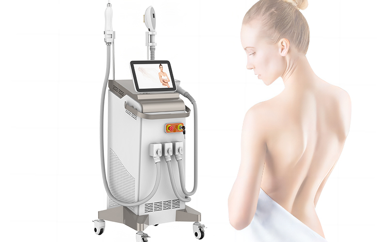 4 In1 Hair Removal Diode Laser Tattoo Removal Q Switched Nd Yag Laser 755 808 1064nm Hair Removal Machine