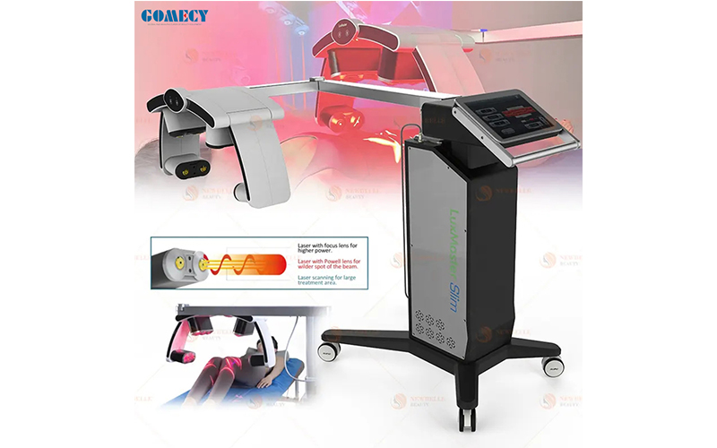 Vertical LuxMaster Physio 635nm 405nm Diode Laser Cold Laser Therapy Physiotherapy Therapy Machine