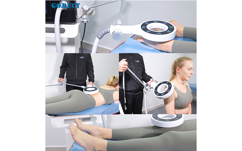 Physio Magneto Therapy Shockwave Extracorporeal Magneto Transduction Spa Body Pain Relief Therapy Machine