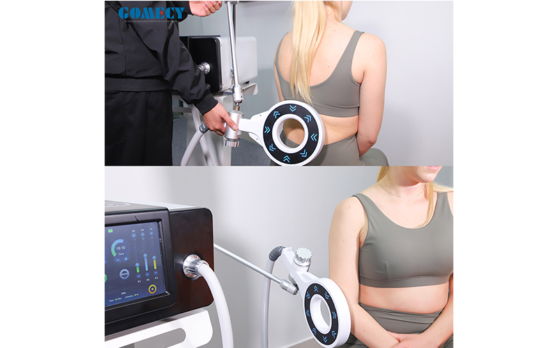 Physio Magneto Therapy Shockwave Extracorporeal Magneto Transduction Spa Body Pain Relief Therapy Machine