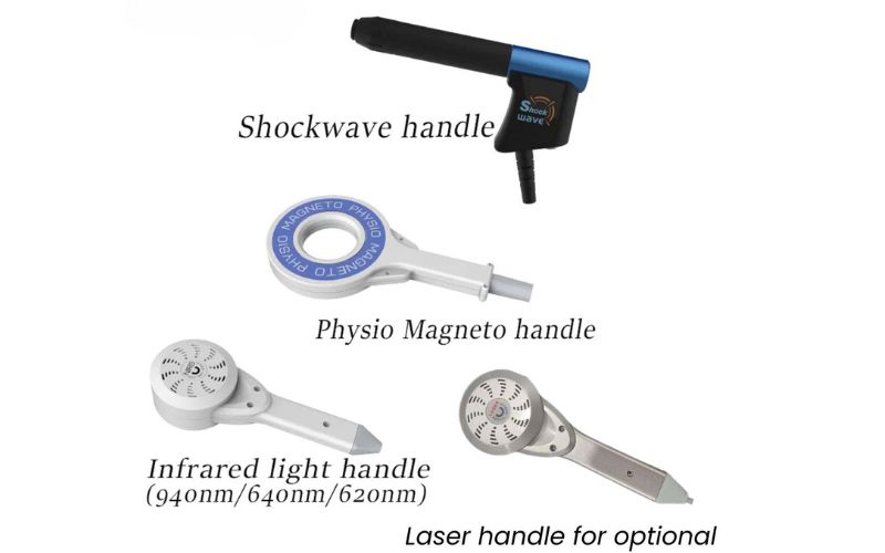 3 in 1 magneto therapy with shockwave and laser