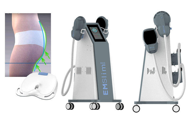 EMSculpting device 13 Tesla Neo with RF 4 handles