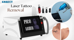 2025 Gomecy Pico Laser Air Cooling Q Switch Nd Yag Laser All Colors Tattoo Removal Machine